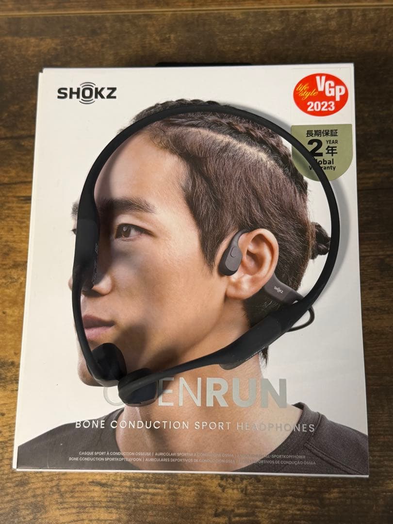 shokz openrun 骨伝導イヤホン