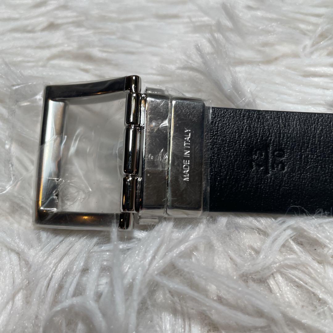 新品　未使用　PRADA プラダ　リバーシブル　ベルト　ブラック　黒　110cm