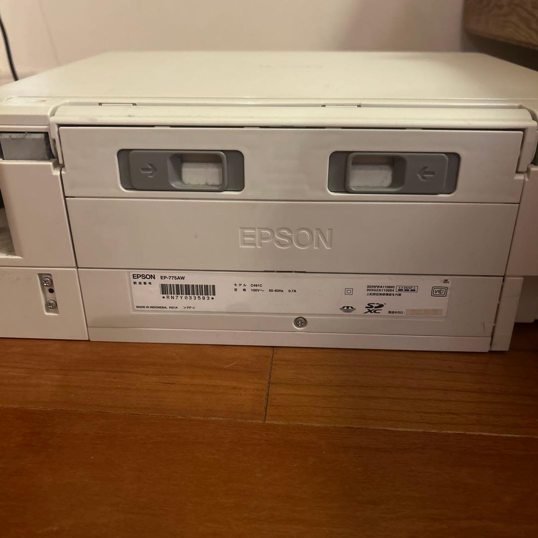 V*7様 EPSON EP-775AW プリンター 本体　ジャンク品　　故障品