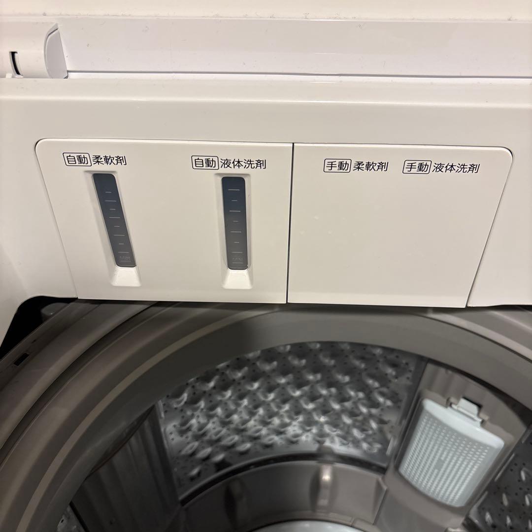 ニトリ 8kg　洗剤自動投入洗濯機　NT80J1WH
