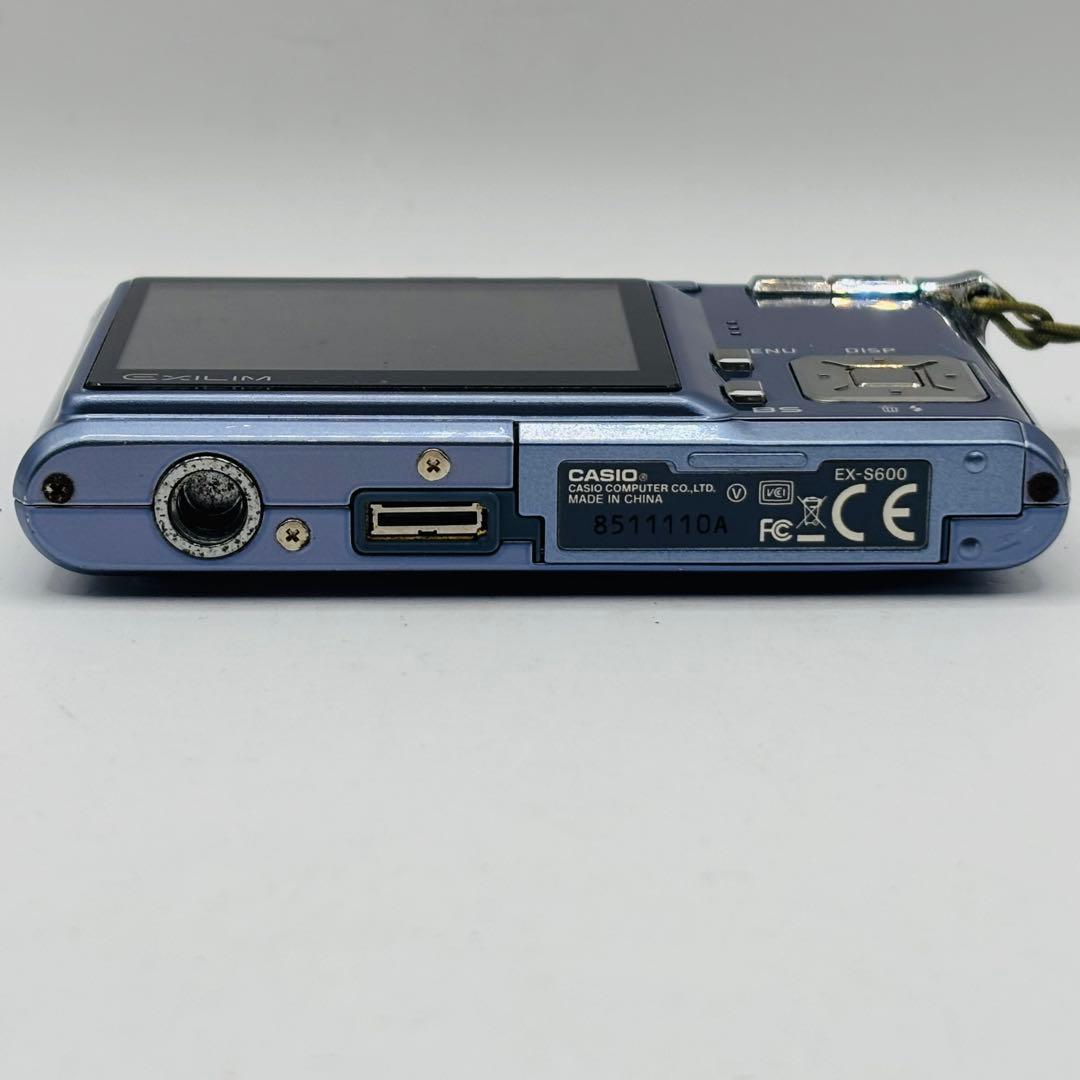 動作確認済み　CASIO EX-S600 デジタルカメラ
