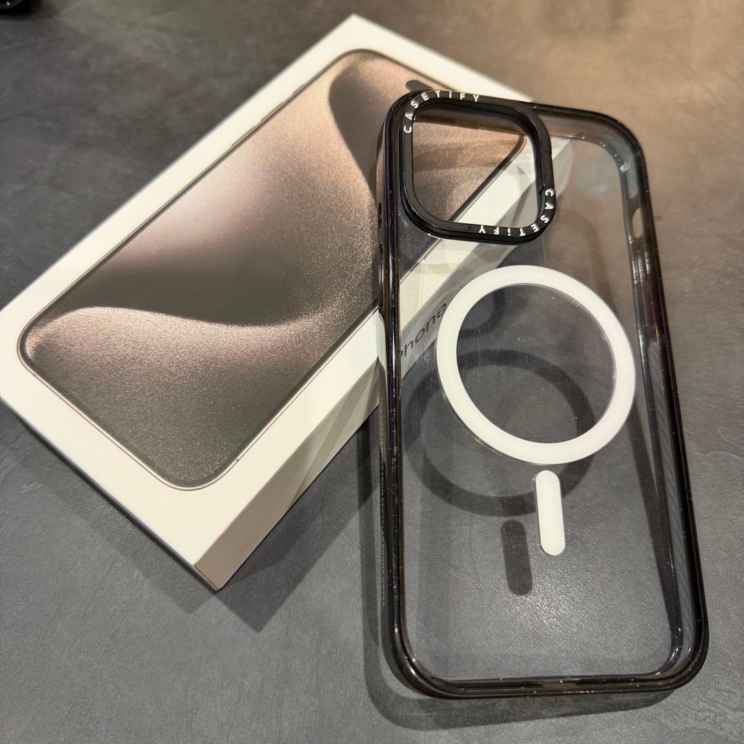 iPhone 15 ProMax 256G CASETIFYケース付き