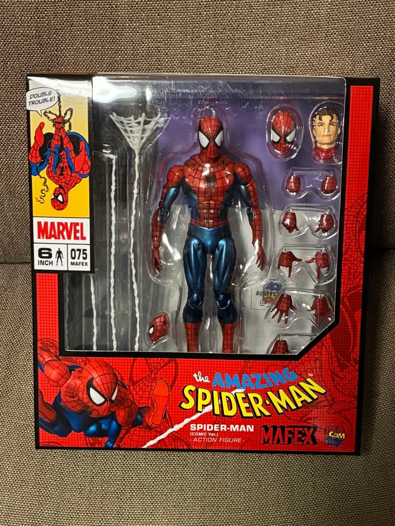 メディコムトイ　マフェックス No.75 スパイダーマン （コミック版）未開封