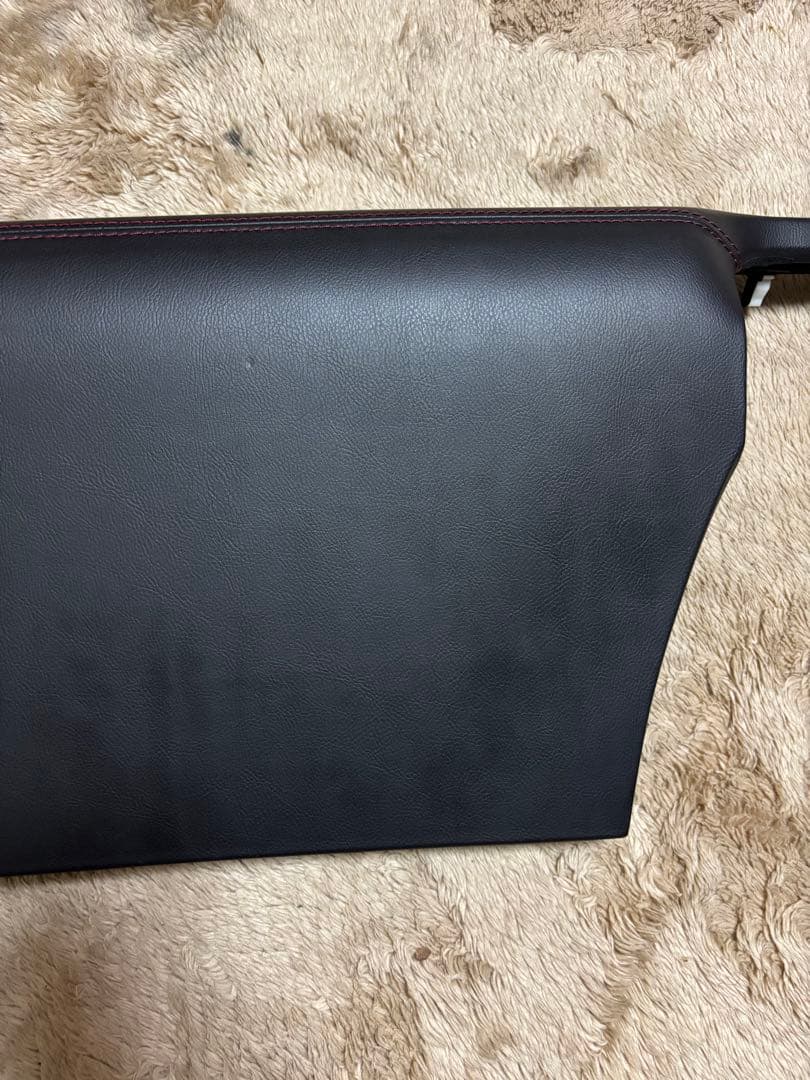 ND ロードスター　デコレーションパネル　レザー　赤ステッチ