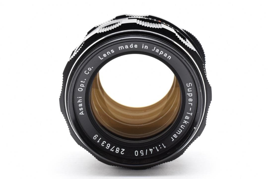 【黄変なし】Super Takumar 50mm F1.4 フード付 C106