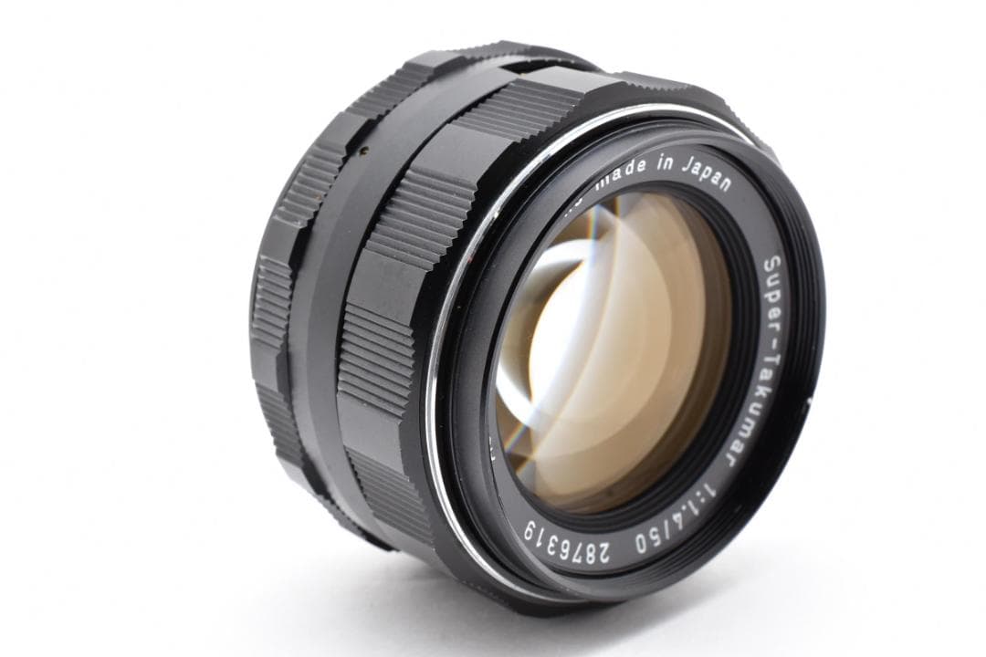 【黄変なし】Super Takumar 50mm F1.4 フード付 C106