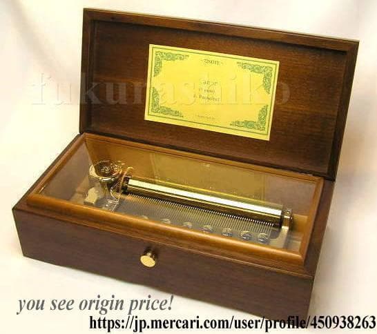 新品72弁最新編曲の新♪カノン（３P）パッヘルベル　オルフェウス720オルゴール
