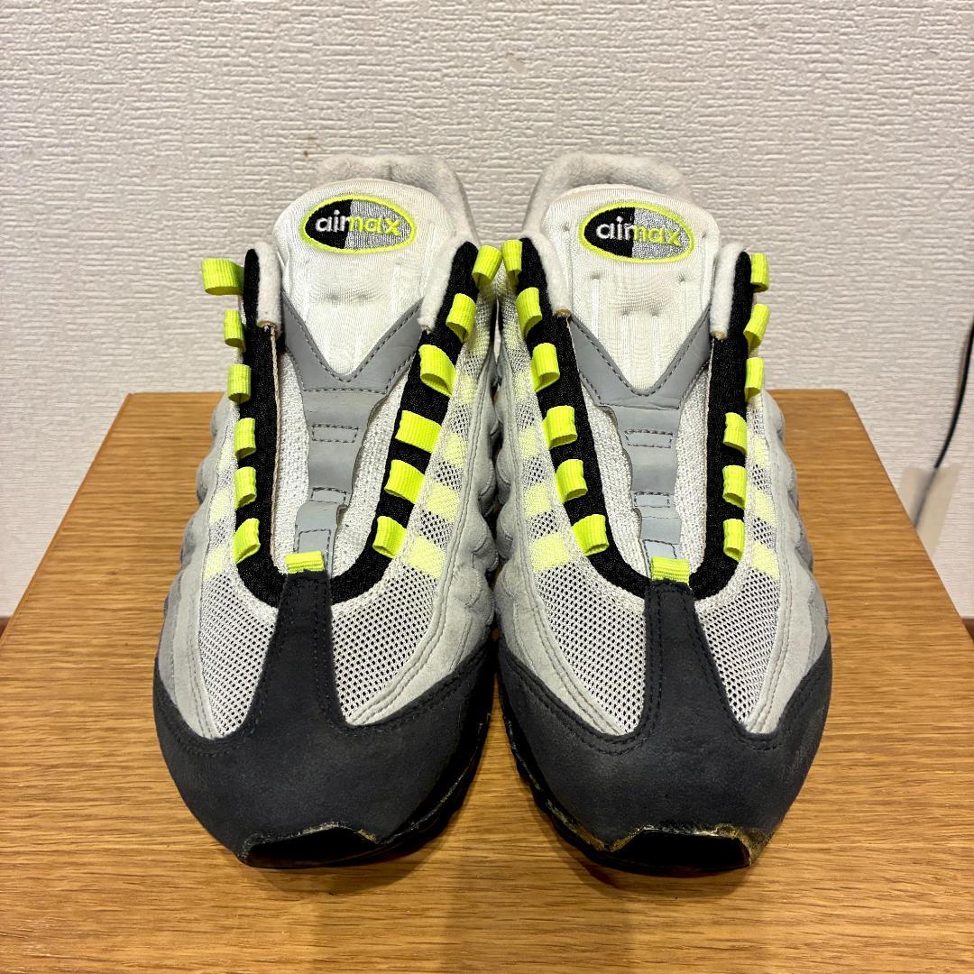 【美しきジャンク品】2008復刻 NIKE エアマックス95 イエローグラデ