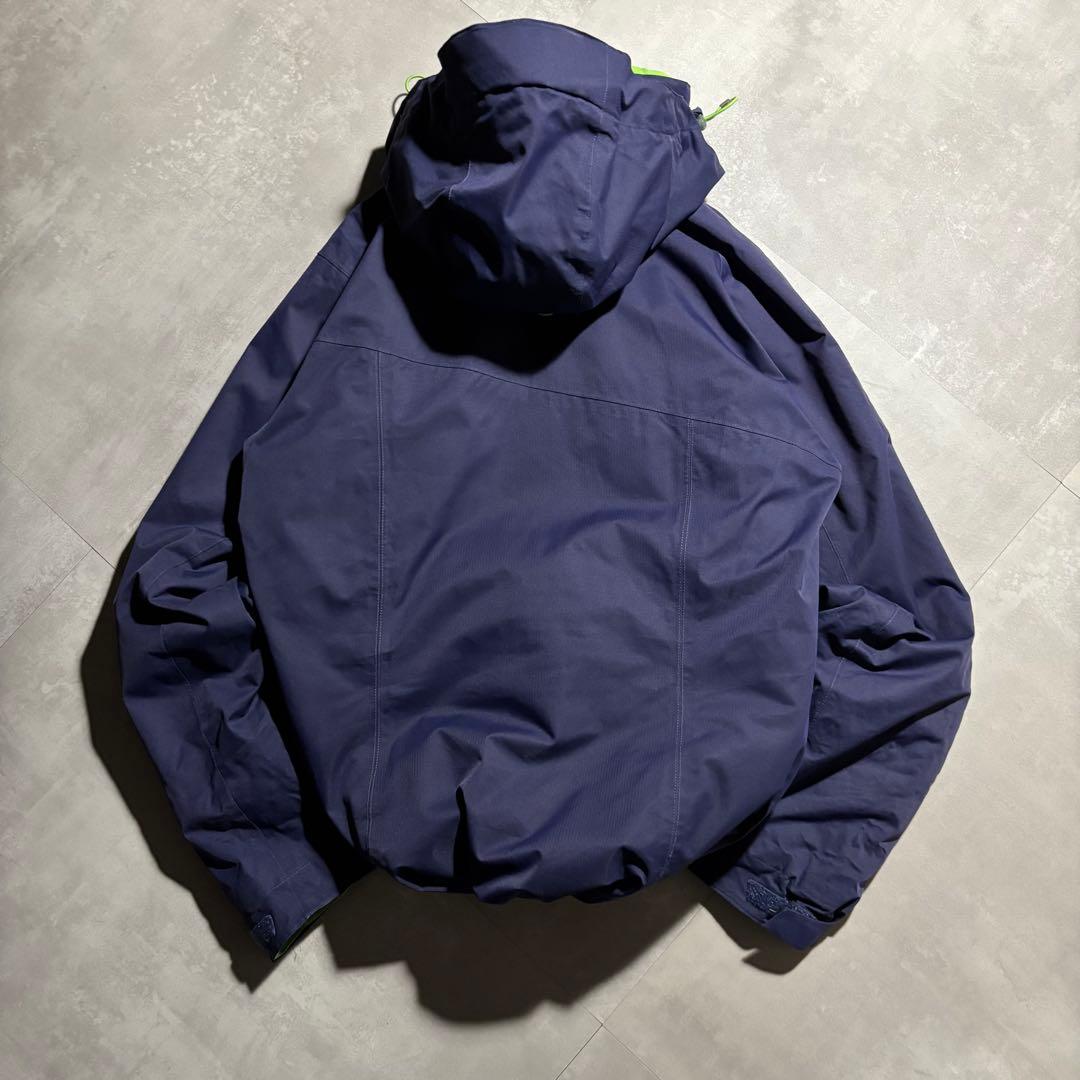 完品 00s SALOMON サロモン マウンテンパーカー パフジャケット　紺色