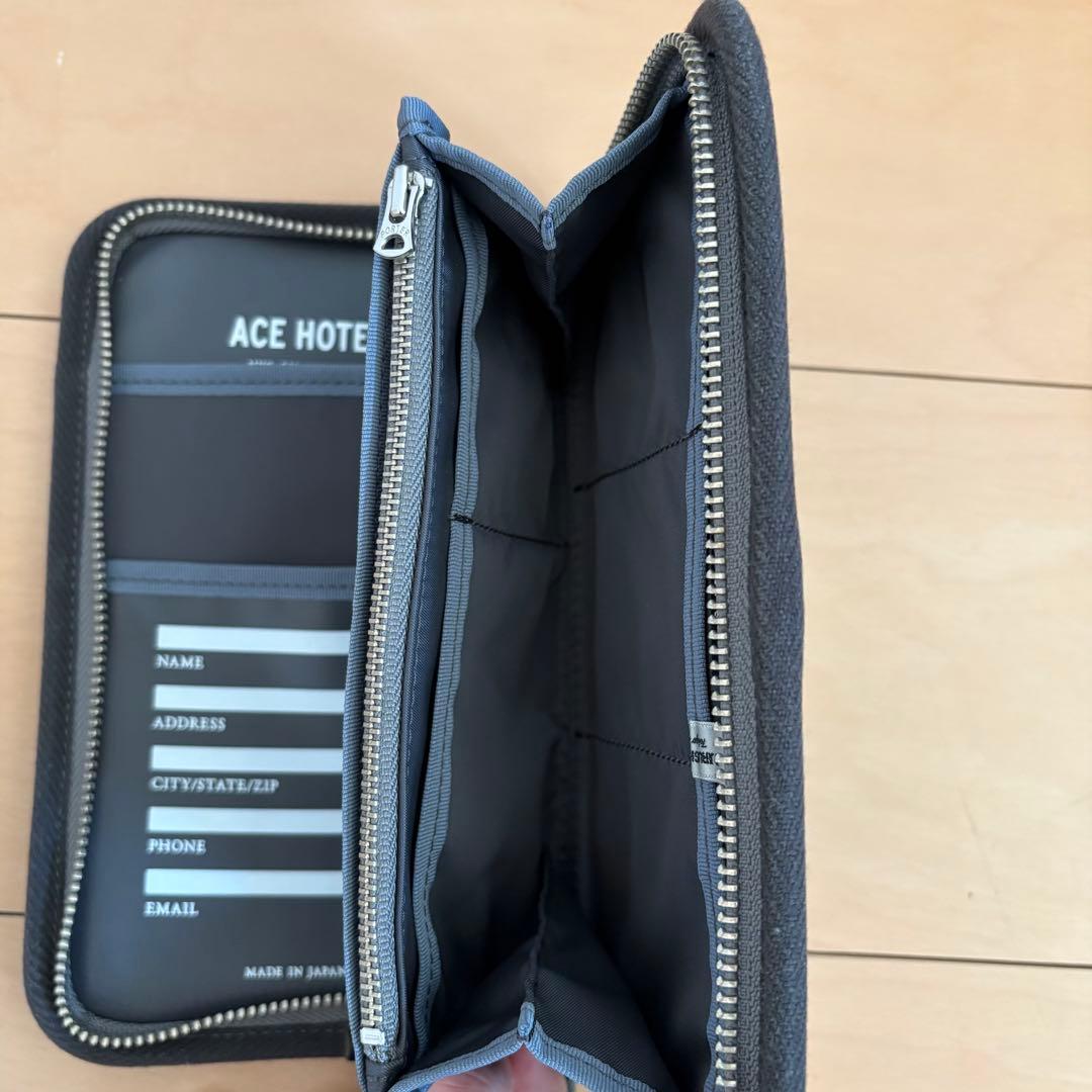 ACE HOTEL×PORTER×B印 YOSHIDA トラベルウォレット