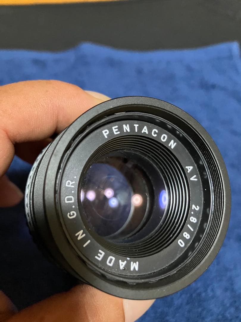 Pentacon AV 80mm F2.8 M42マウント　Diaplan