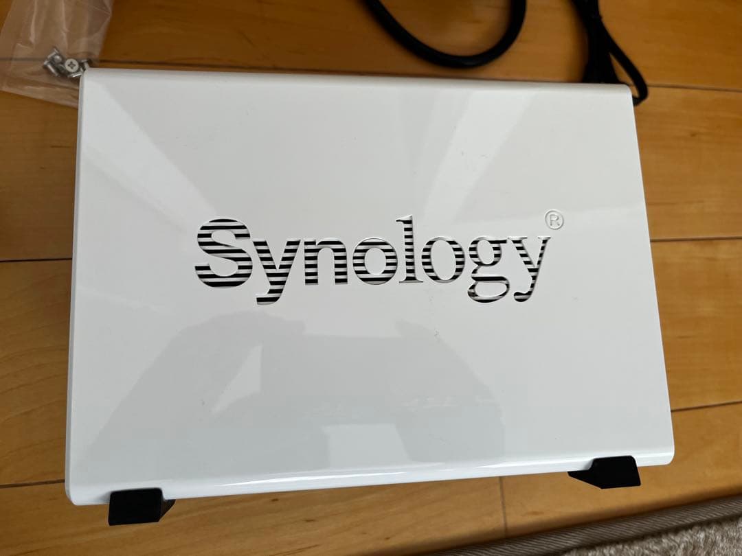 【動作確認済】Synology DS218j 2ベイ NAS 付属品有・禁煙環境