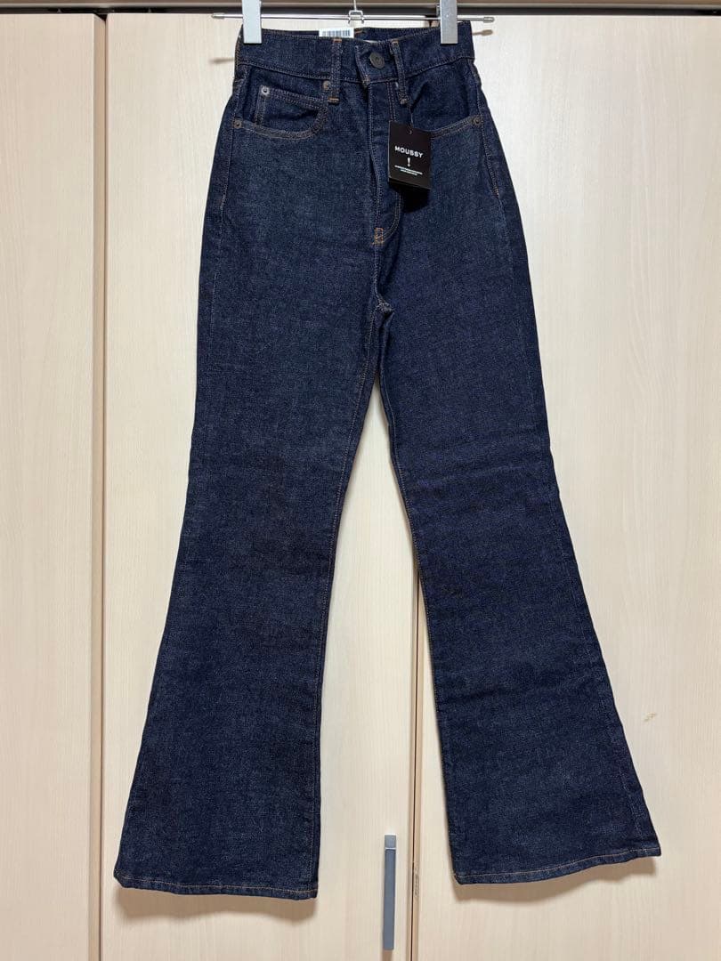 MOUSSY MVS FLARE One Wash1 フレアデニム 23
