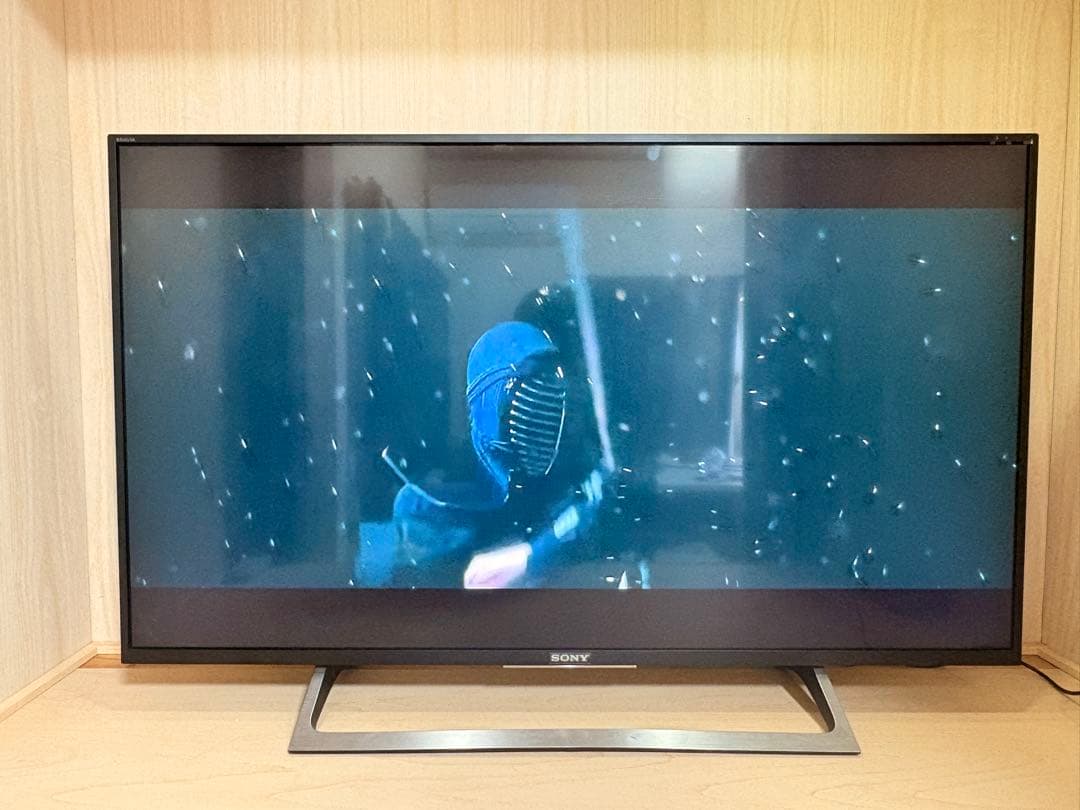 SONY 4Kテレビ KJ-43X8000E ネット・YouTube可能！