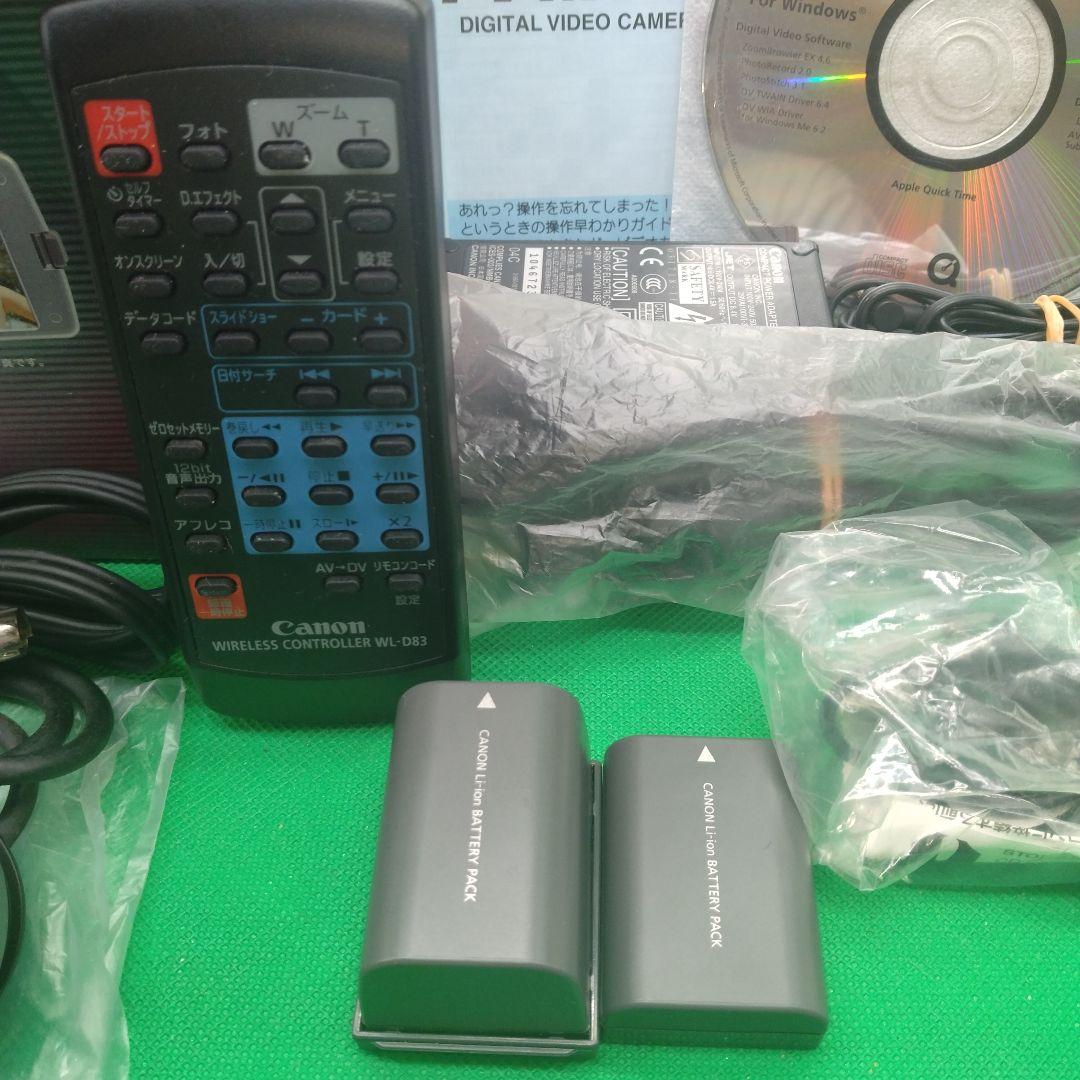 【動作確認OK】Canon キヤノン FV M100 ミニDV