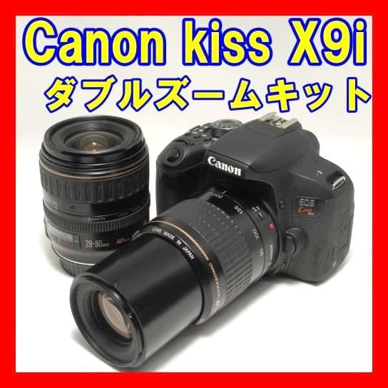 ☘️美品✨Wi-Fi搭載☘️動作良品 Canon kiss X9i ダブル