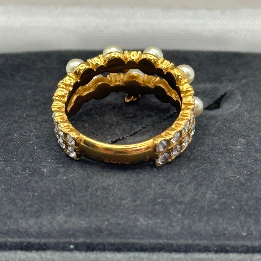 クリスチャンディオール DIOR Petit CD Treasure リング