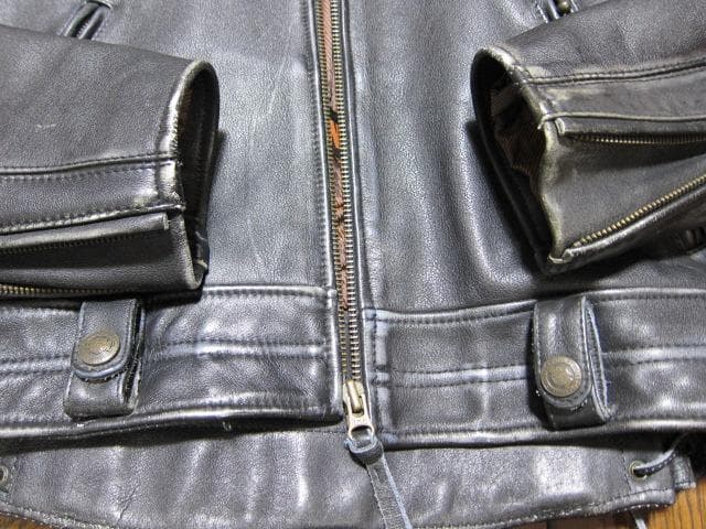 【良品】HARLEY-DAVIDSON シングルライダース革ジャン Lサイズ