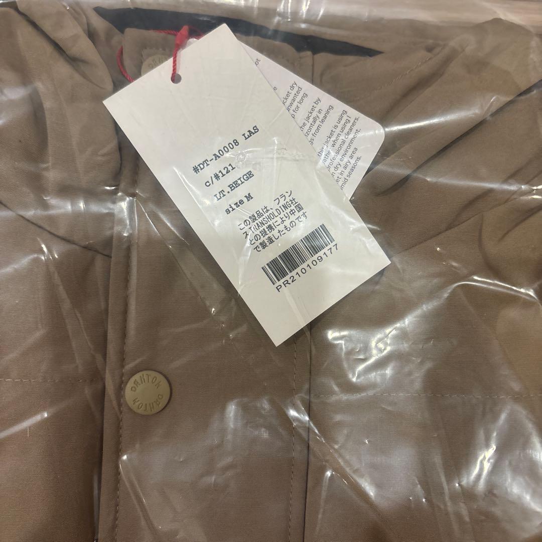 新品未使用】DANTON　T/C SHORT ダウンコート