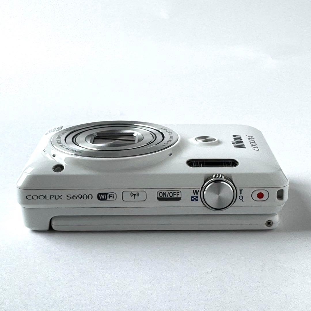 Nikon COOLPIX S6900 ホワイト コンパクトデジタルカメラ