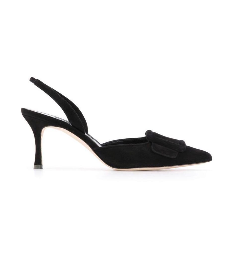 Lily MANOLO BLAHNIK スリングバック ミュール 35