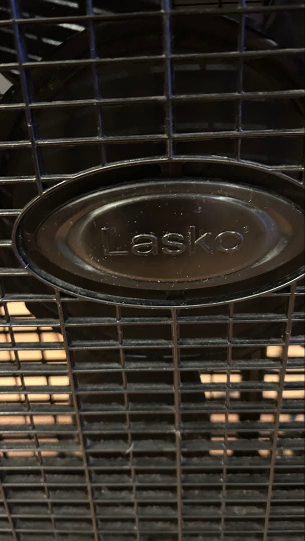 Lasko ラスコ　ボックスファン　3段階調整 黒