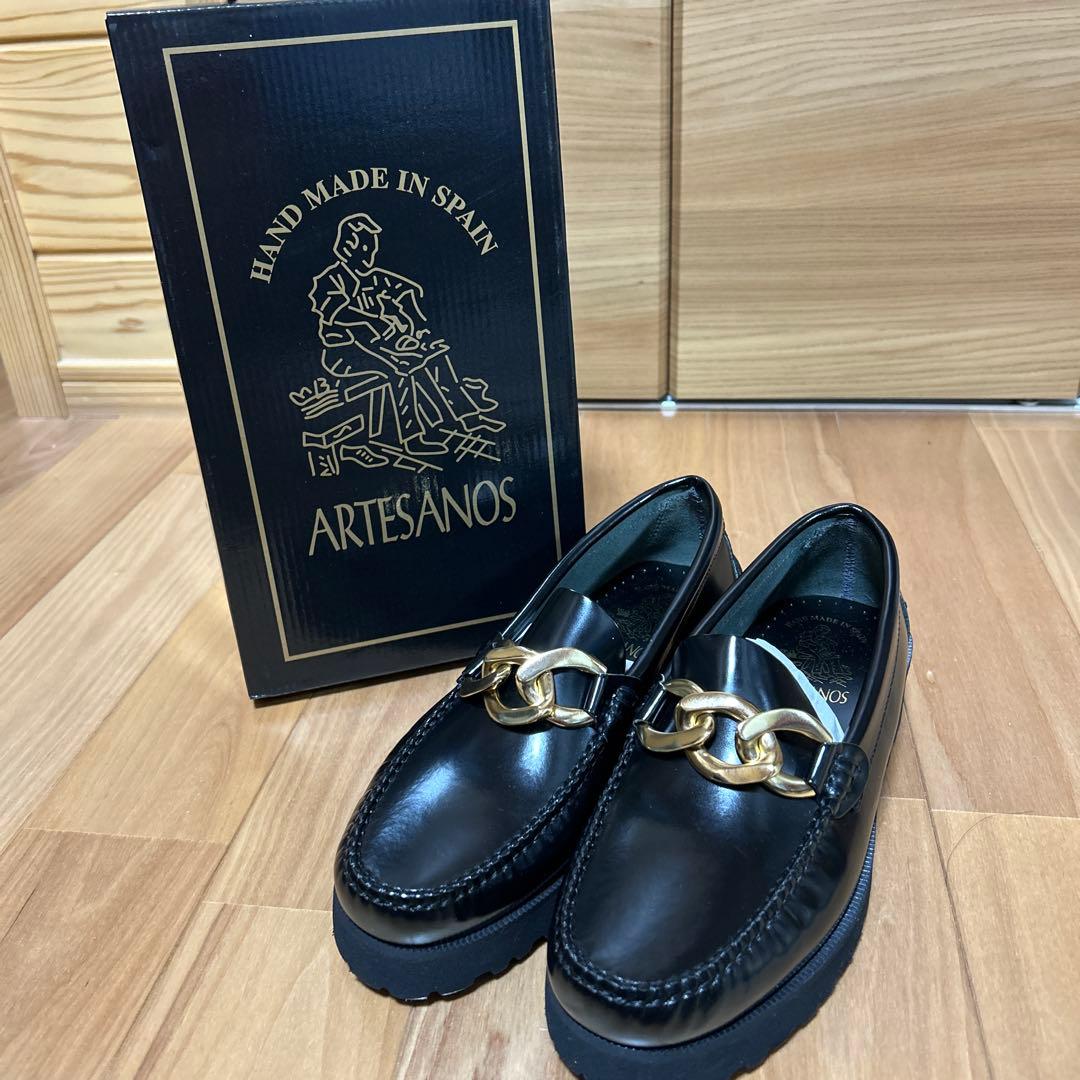 ARTESANOS♡チェーンローファー