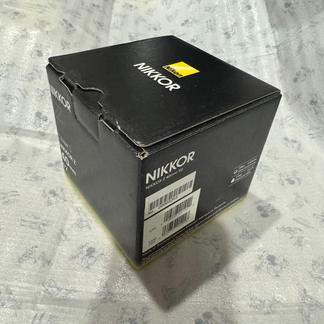 NIKKOR Z 40/2 単焦点レンズ［箱あり］