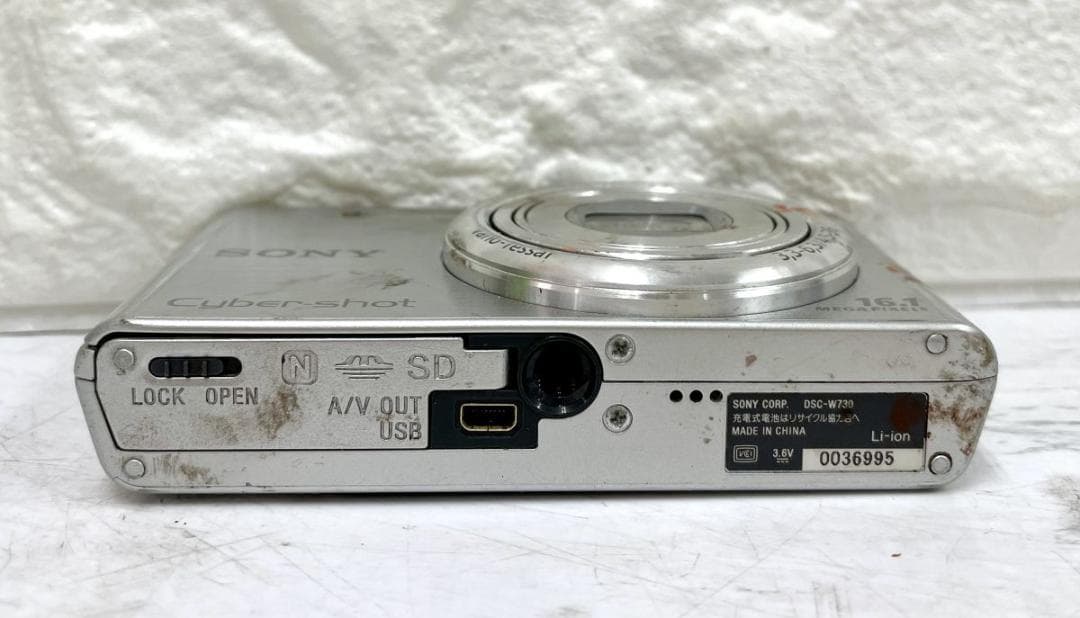 SONY Cyber-shot DSC-W730 コンパクトデジタルカメラ *