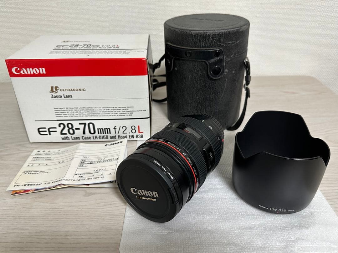 レンズ(ズーム) Canon EF 28-70 mm f/2.8 L Zoom lens