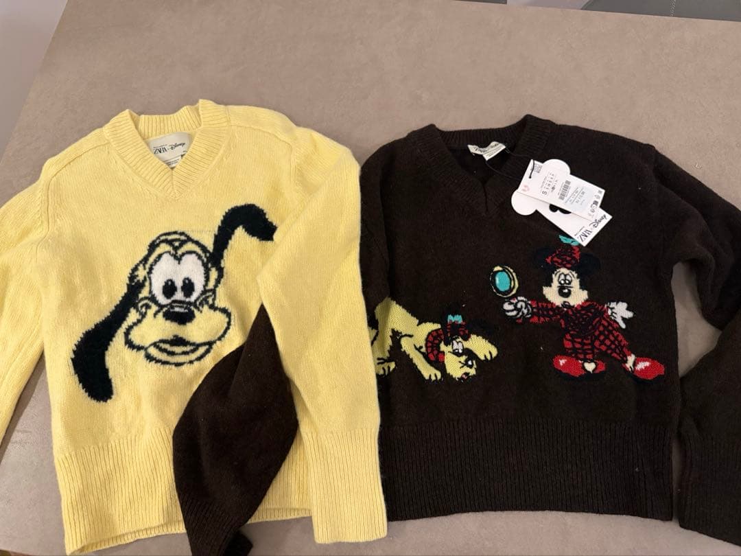 ZARA Disneyコラボ　ニット