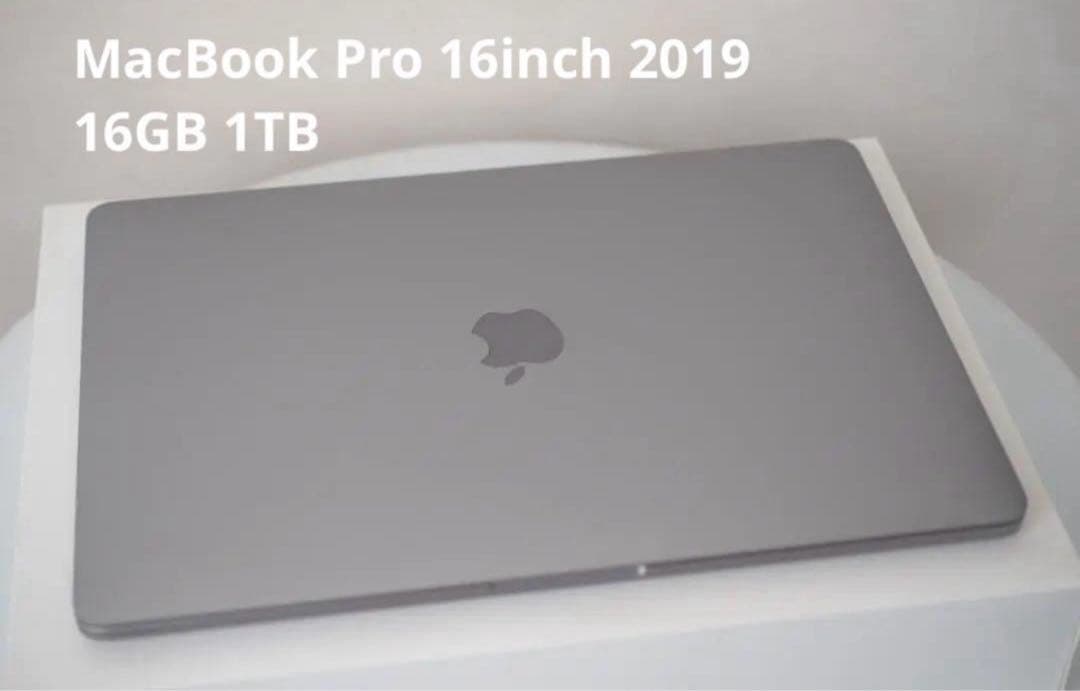 MacBook Pro 16インチ 2019 16GB 1TB