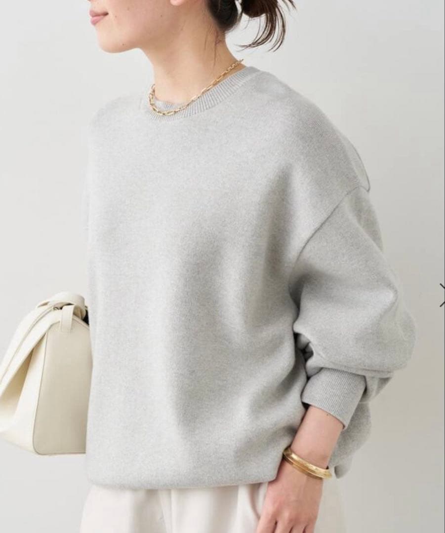 新品未使用　SMOOTH TOP クルーネック プルオーバー