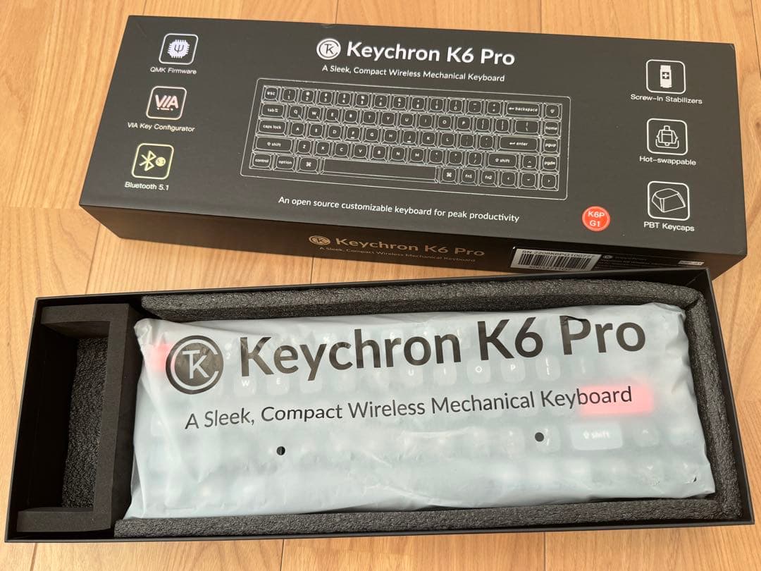Keychron K6 Pro キーボード/ Oil King / US配列