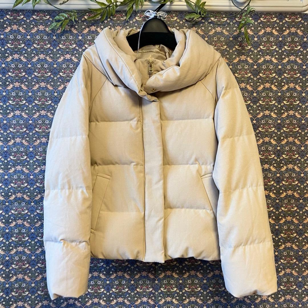 RUIRUE BOUTIQUE バックリボンショートダウンコートD488 未使用