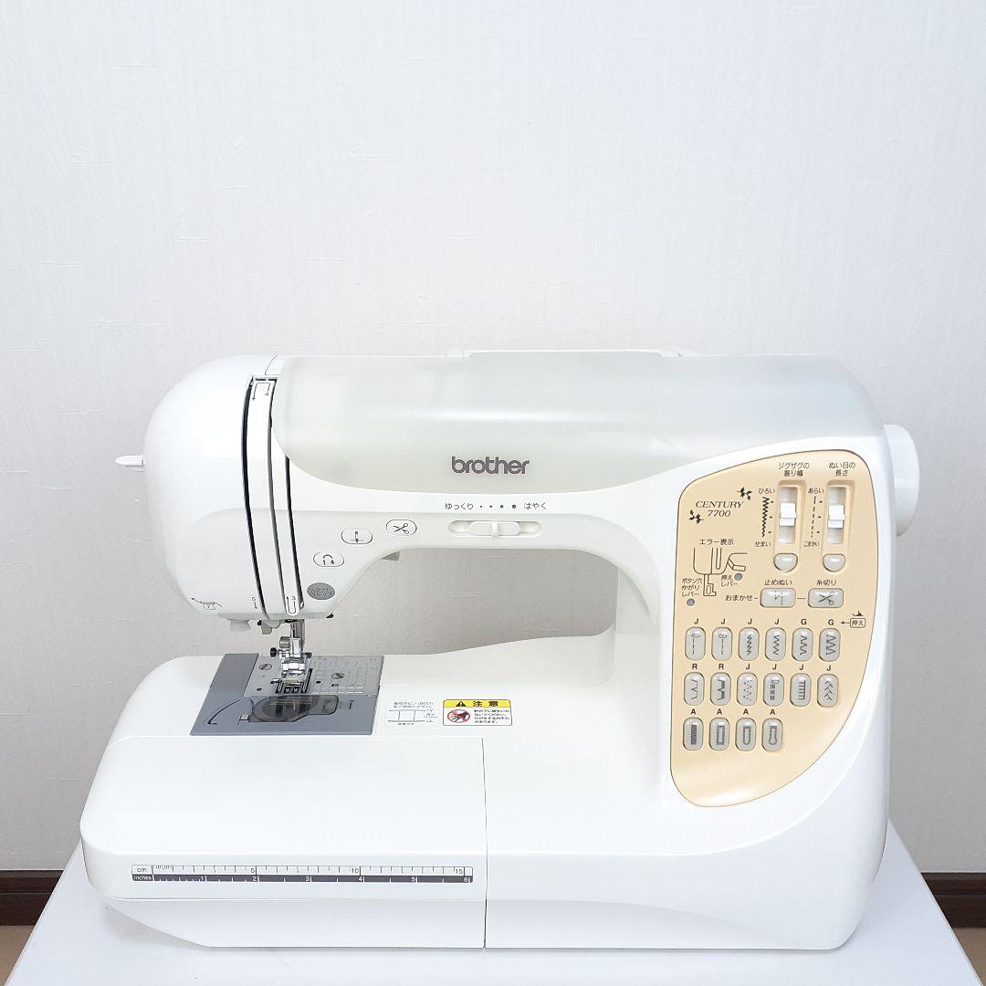 美品　ブラザー　コンピューターミシン本体　CENTURAY 7700