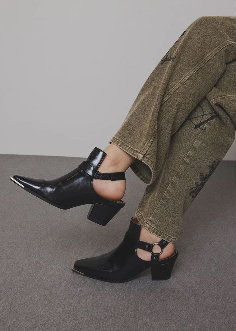 【新品・未使用】Ameri BUCKLE ANKLE SHOES