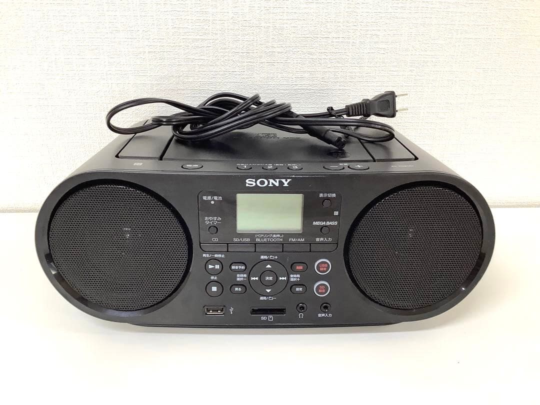 [z638]SONY パーソナルオーディオシステム　ZS-RS81BT