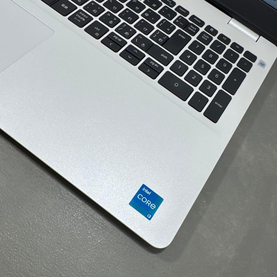 【高性能】DELLセラミックホワイト☘11世代☘️NVMe256GB+1TB