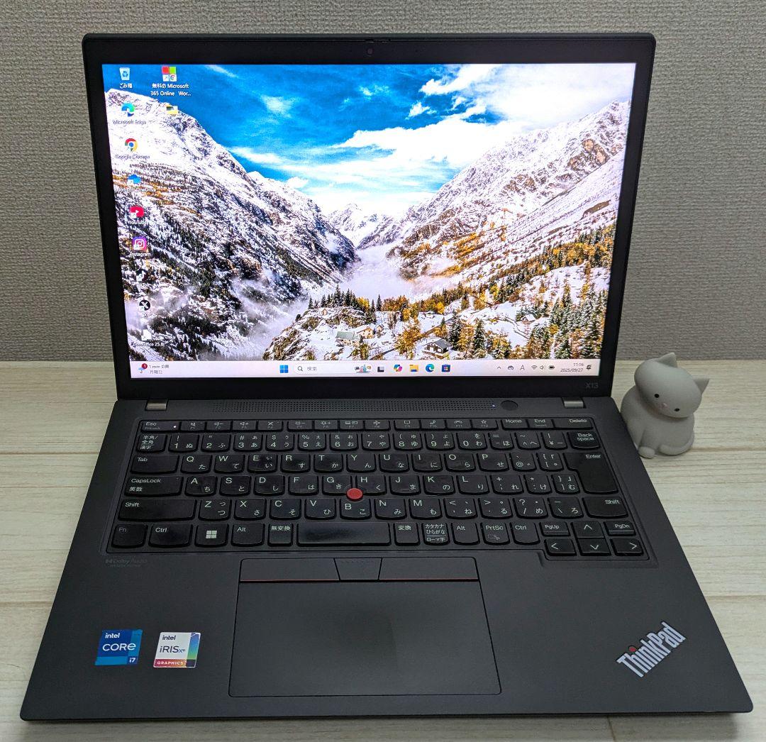 2022年 ThinkPad X13 Gen2 i7/16GB/512GB