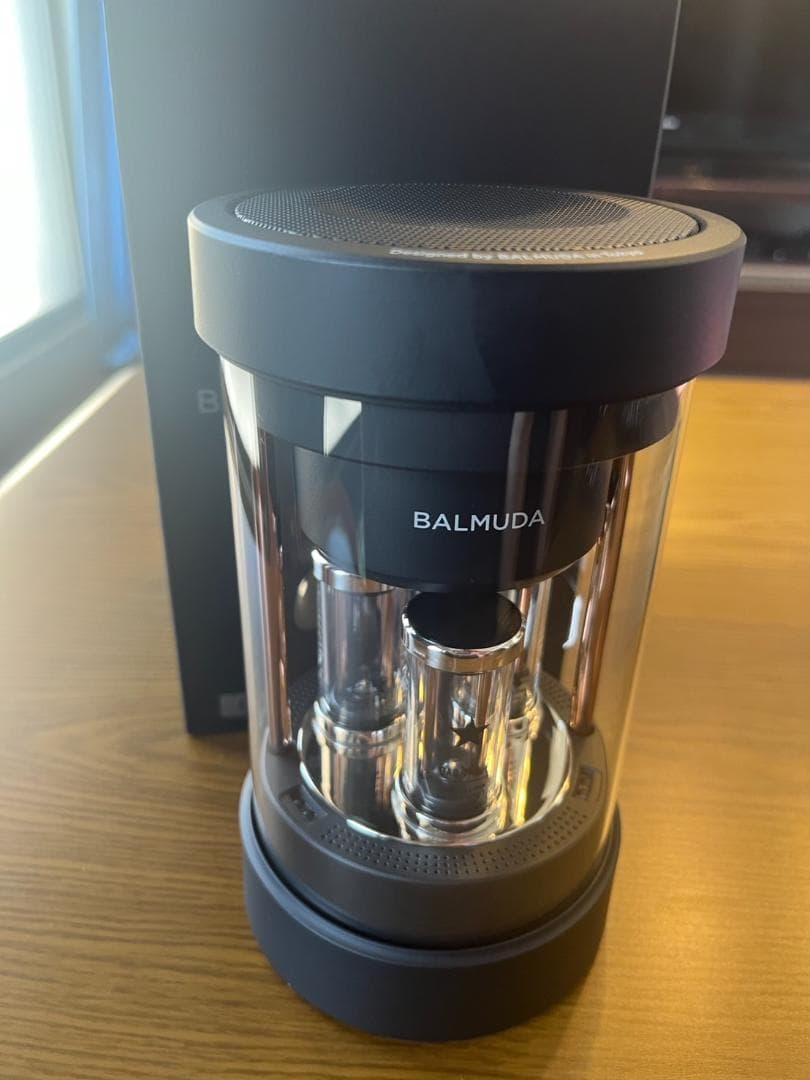 BALMUDA スピーカー_M01A-BK