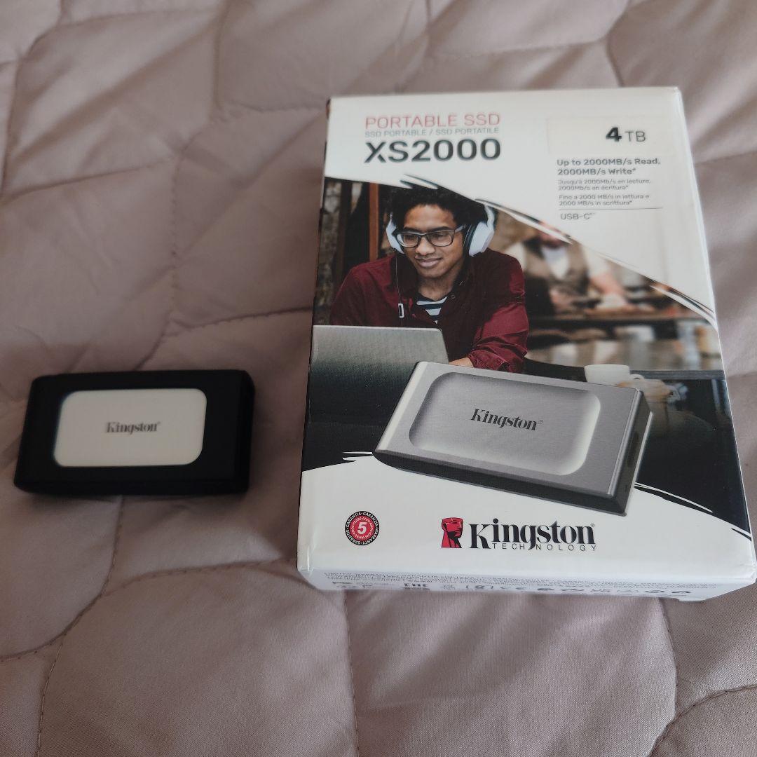 Kingston XS2000 4TB ポータブルSSD キングストン 外付け