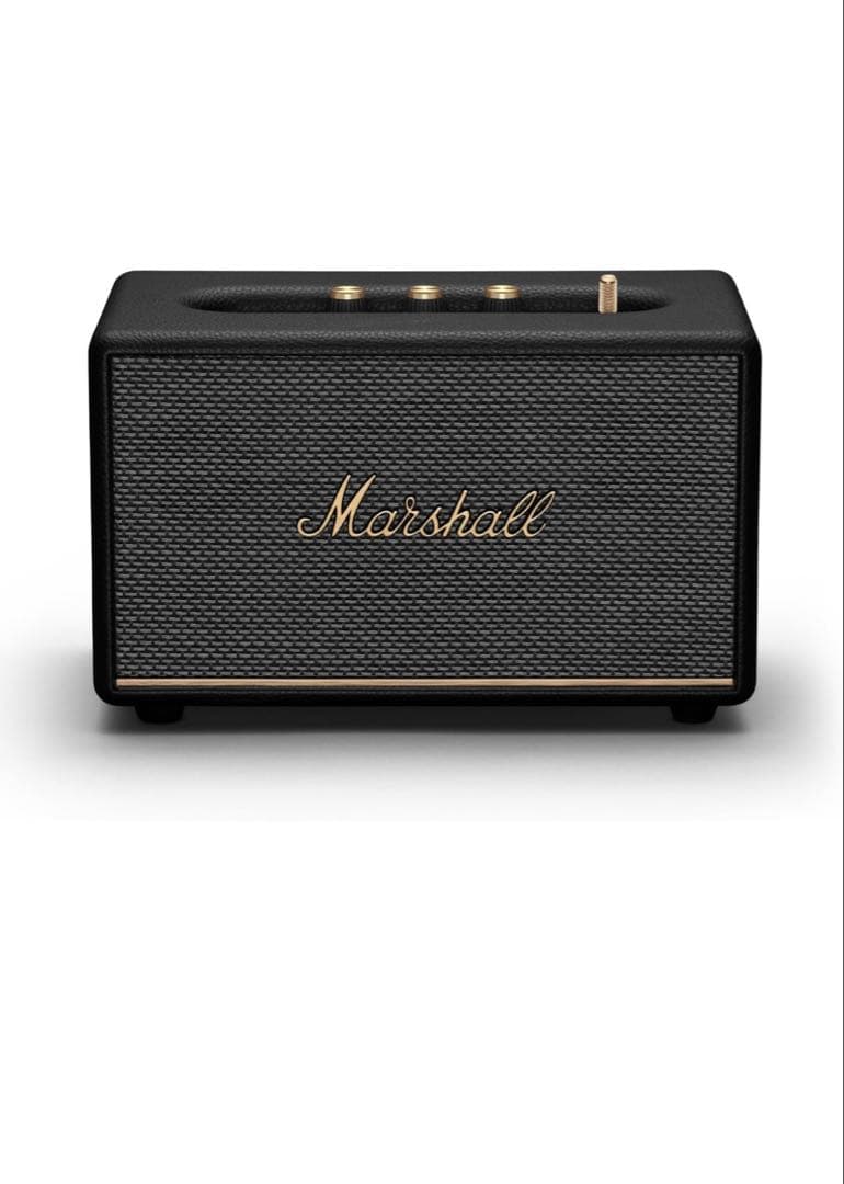 【美品】Marshall Acton II ブラック　ワイヤレススピーカー